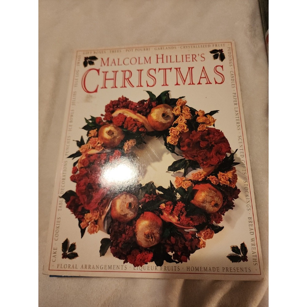 Malcolm Hillier's‎ Christmas Book Decorating Crafts Recipes Holiday